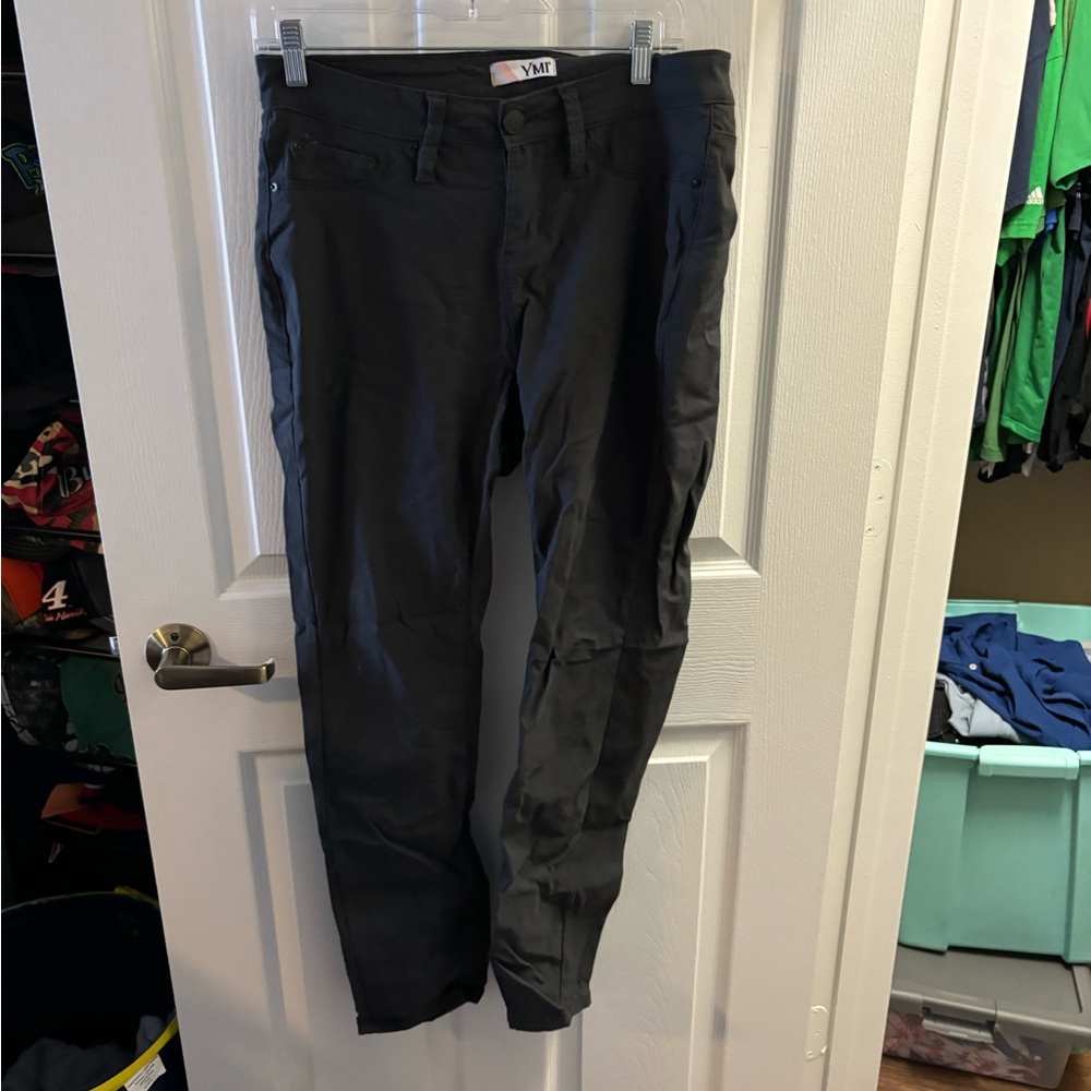 YMI Hyperstretch Women’s Charcoal Chinos